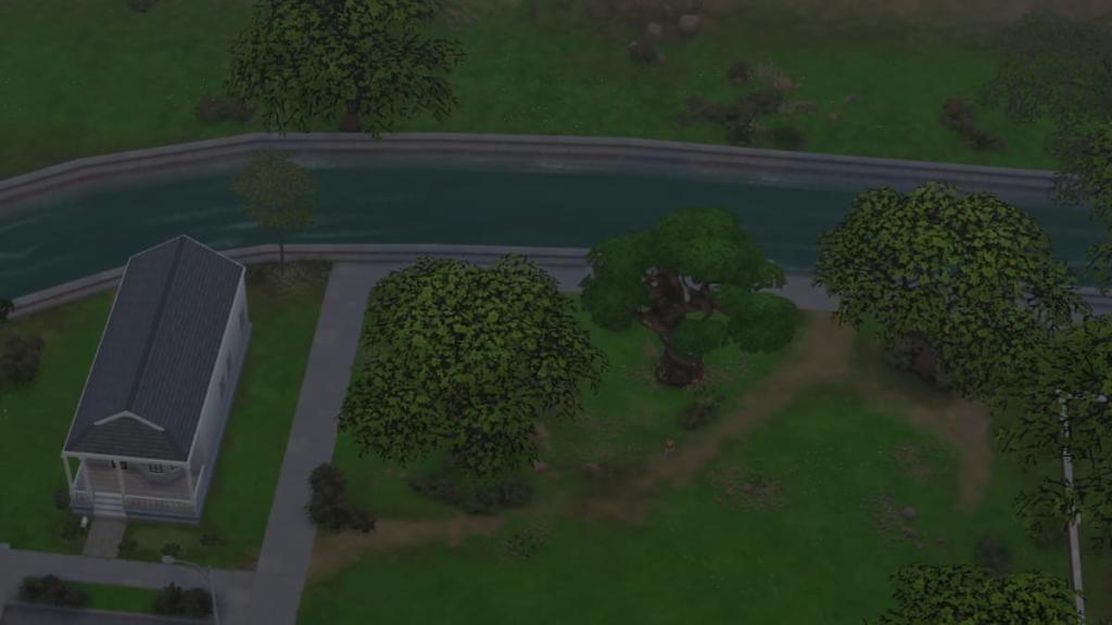 The Sims 4 Mysterious Tree location