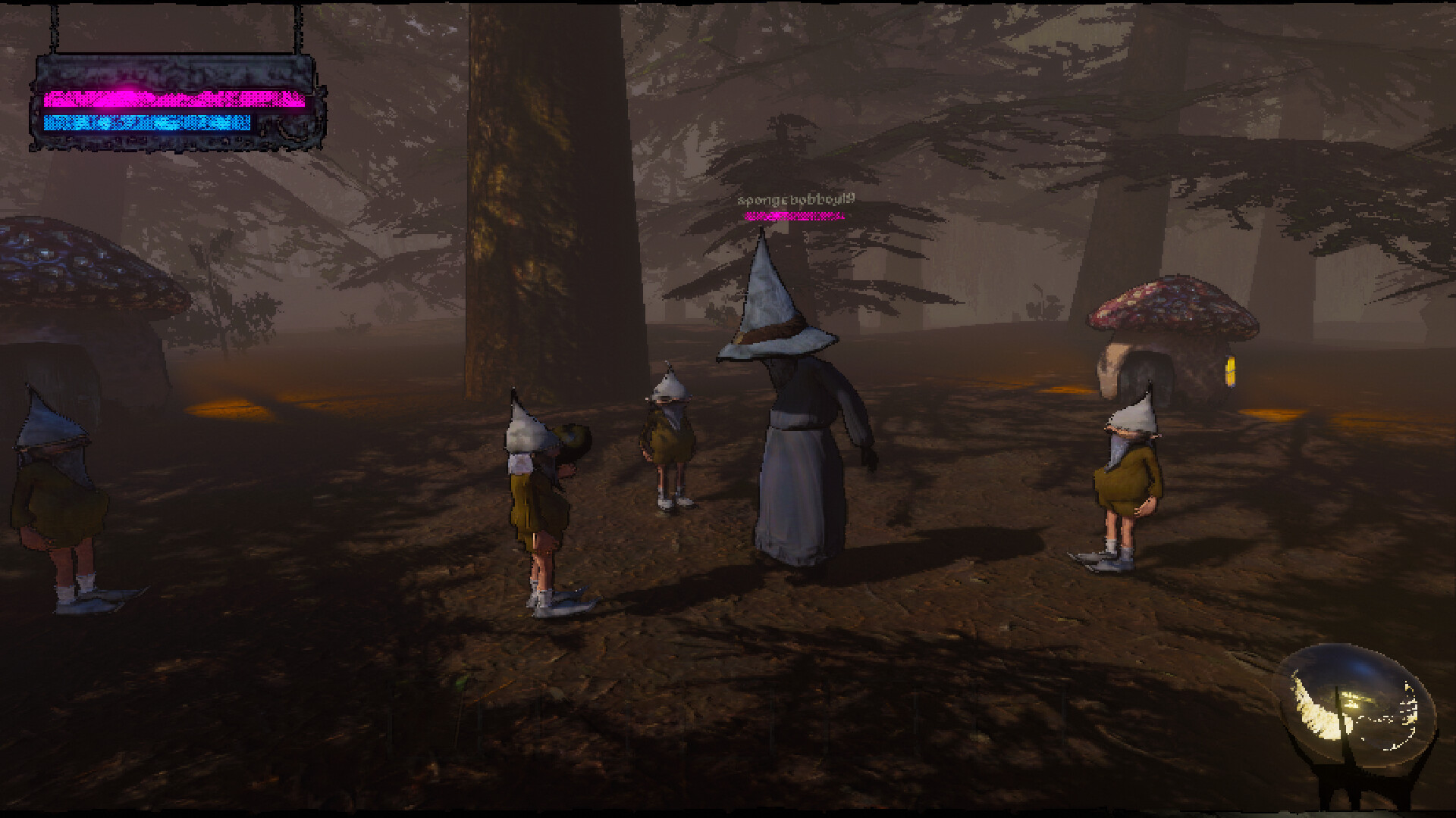 Playing with your friends in Mage Arena