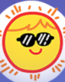 sunny emoticon in fortnite