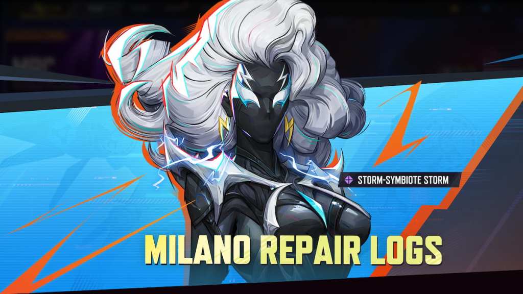 Storm wearing a full black symbiote suit in marvel rivals