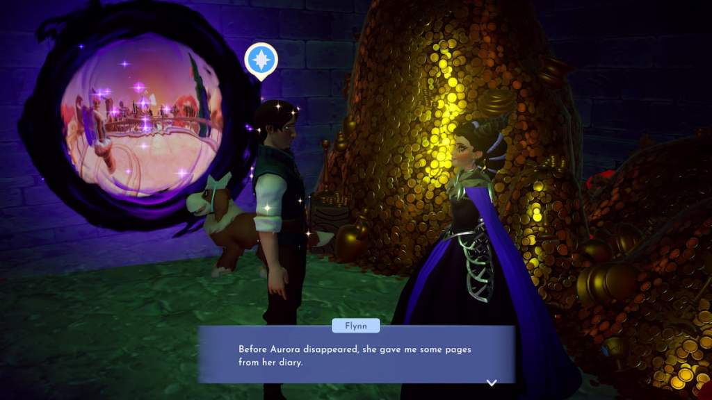 Talking to Flynn about aurora in DDV