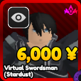 Virtual Swordsman (Stardust) unit from Anime Rangers X.
