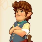 Young tom cotton in tales of the shire