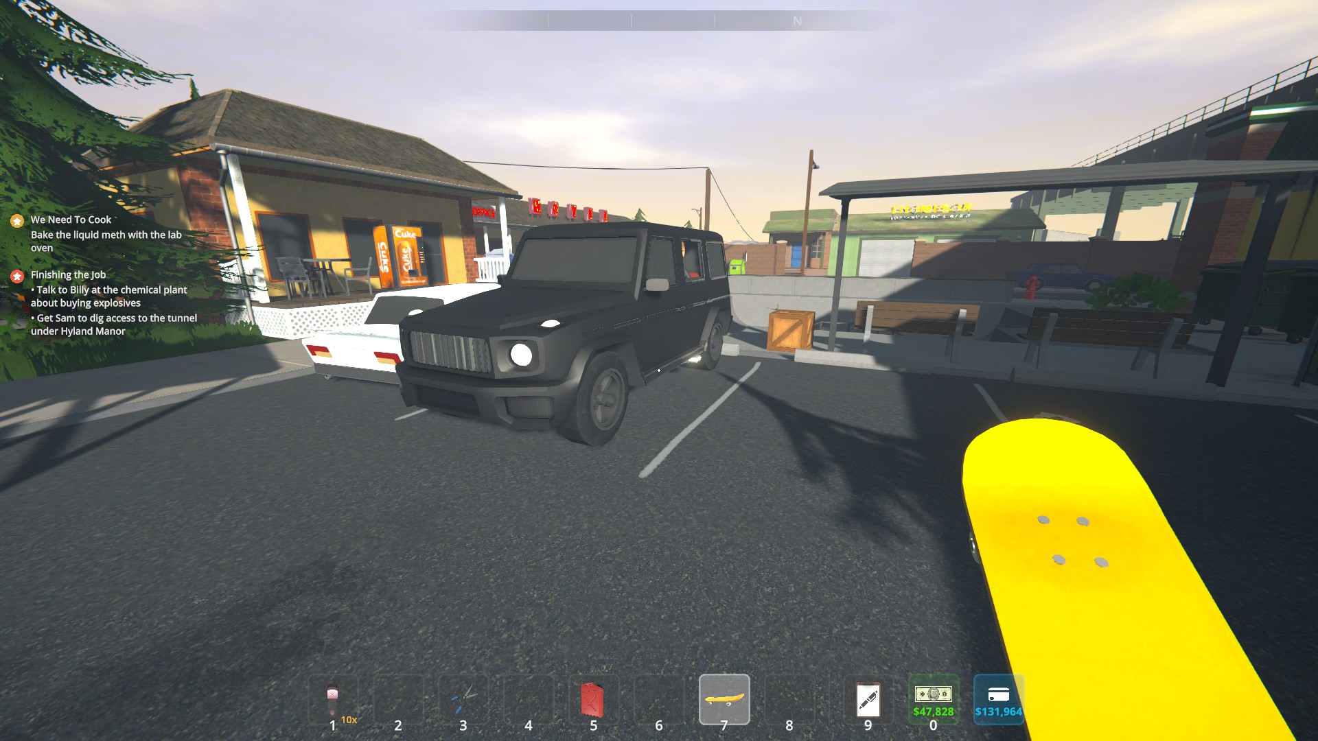 Benzies' SUV in Schedule 1