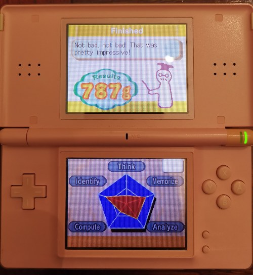 C- result in Big Brain Academy