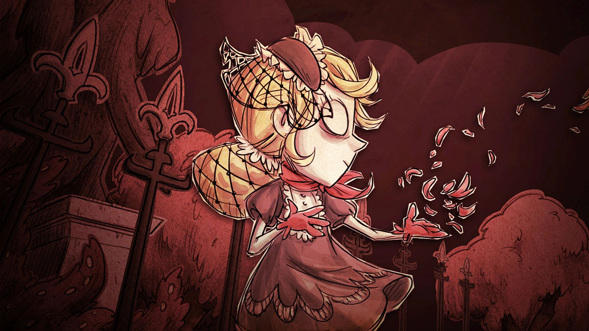 Wendy, as seen in Don't Starve Together.