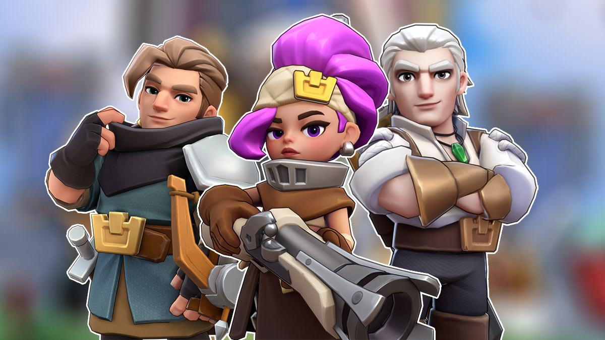 Quinn, Amadeus, and Chenko, as seen in Kingshot.