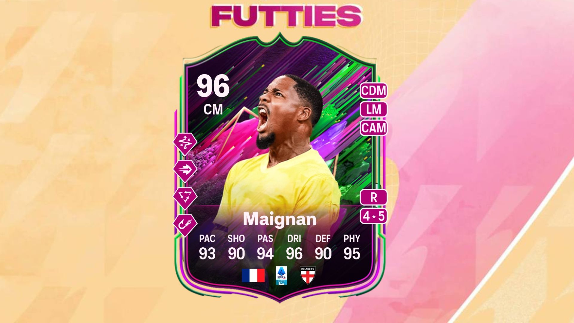 Maignan Shapeshifters as one of the best cards to use in EA FC 25 Triple 98 Evolution
