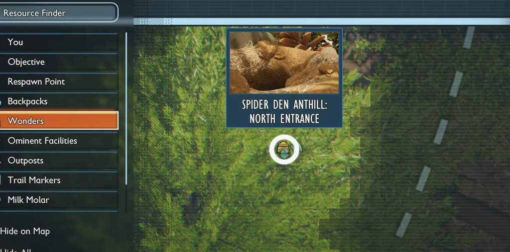 Spiderden Anthill entrance in Grounded 2