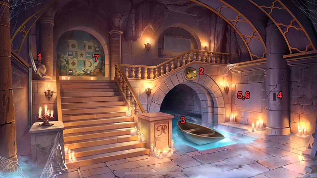 Adventure Escape Mysteries Rendezvous chapter five final room items