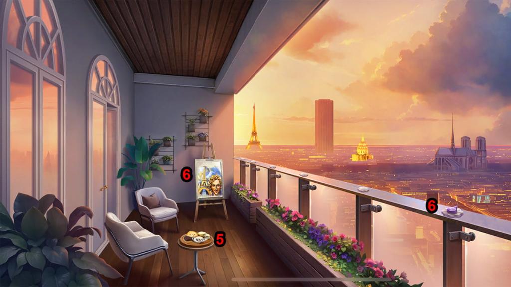 Adventure Escape Mysteries Rendezvous chapter three terrace items