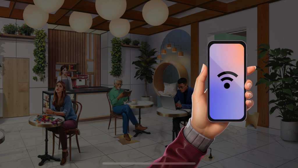 Adventure Escape Mysteries Rendezvous chapter two phone puzzle in the cafe