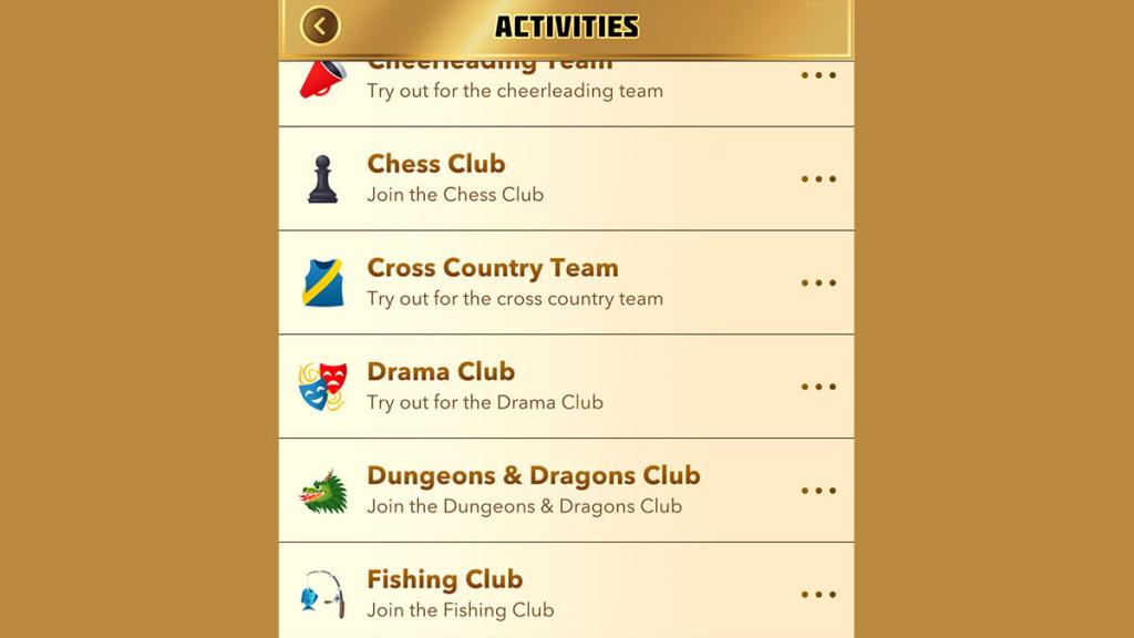 BitLife Dungeons and Dragons club