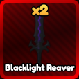 Blacklight Reaver from Anime Rangers X Roblox experience.