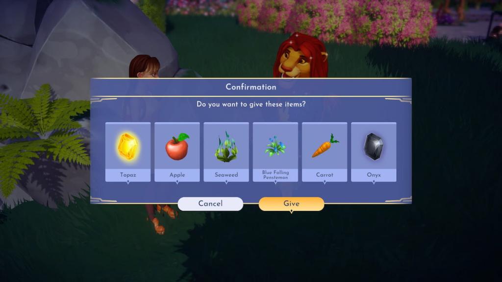 Giving joy materials in DDV