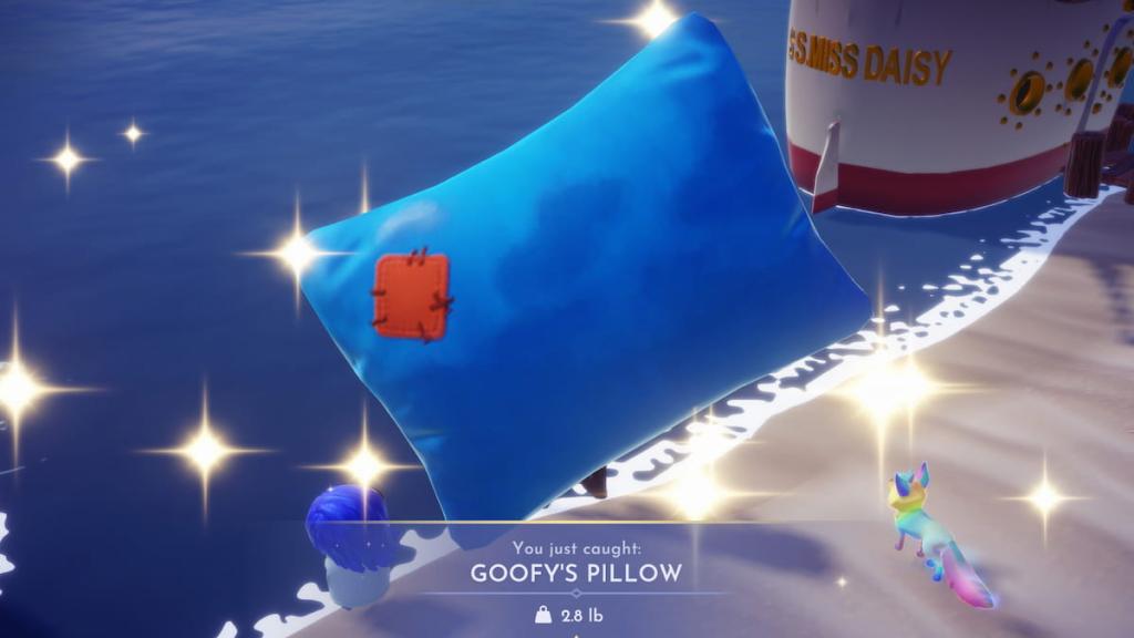 Disney Dreamlight Valley Goofy's pillow