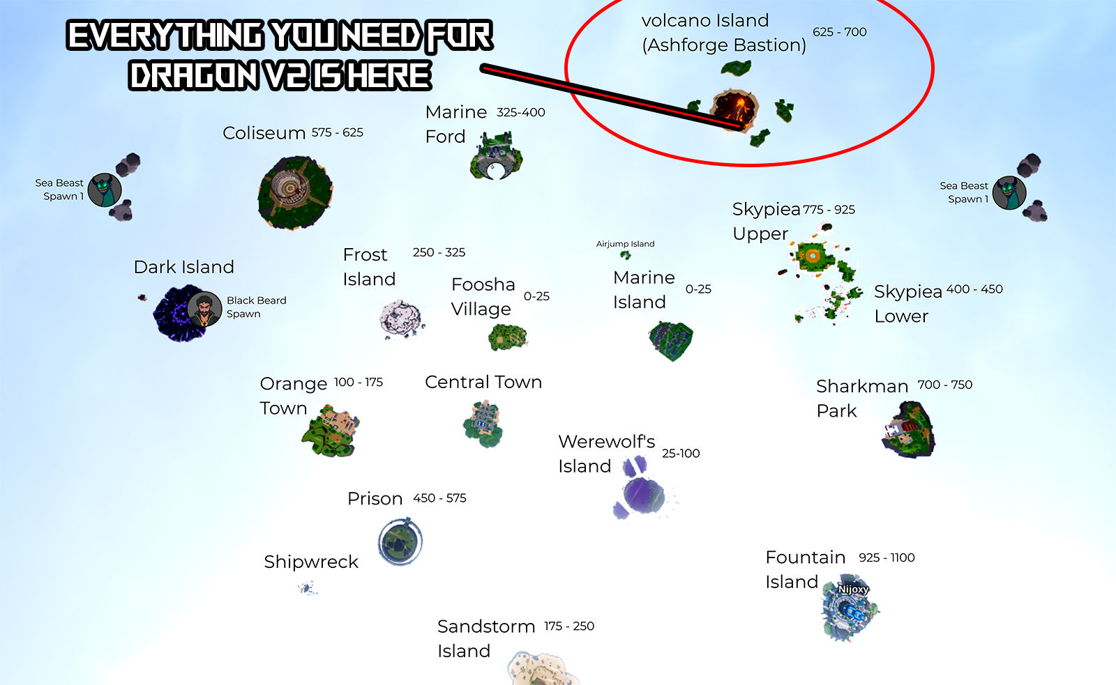 vox seas how to get dragon v2