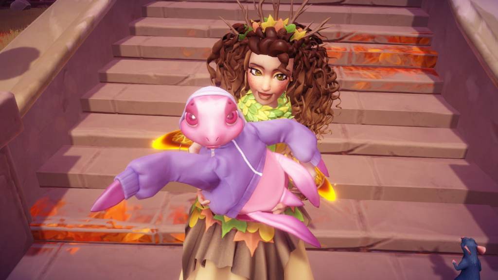 Embarassment turtle in disney dreamlight valley