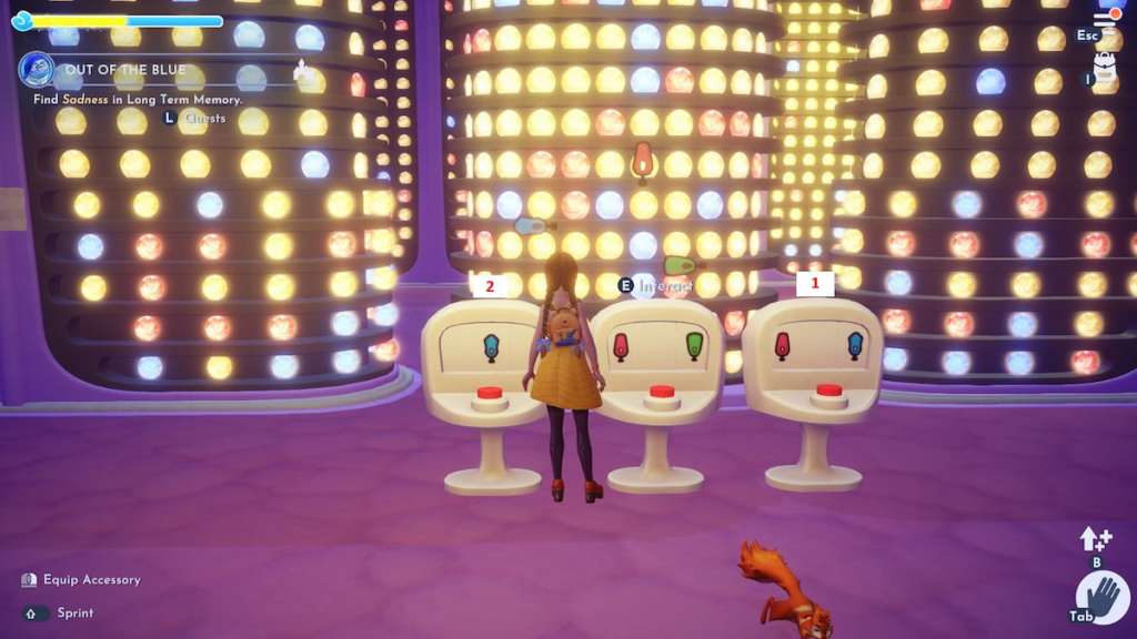 flipper puzzle in long term memory in DDV