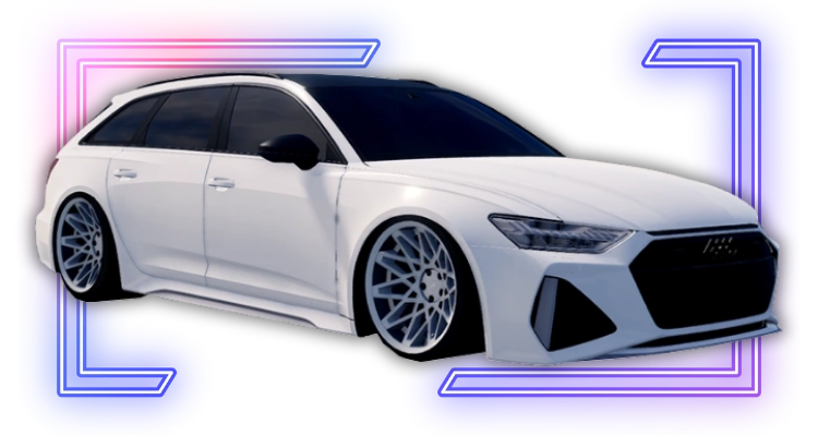 Auidy RF6 car from Fix It Up Roblox experience.