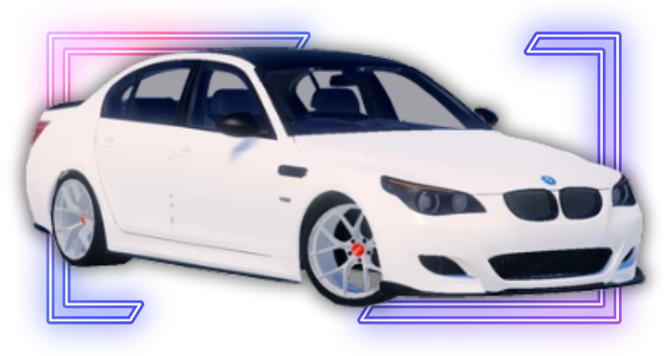 BNV K5 e60 car from Fix It Up Roblox experience.