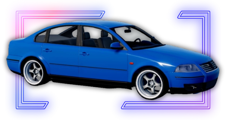 Lokswag Passar car from Fix It Up Roblox experience.