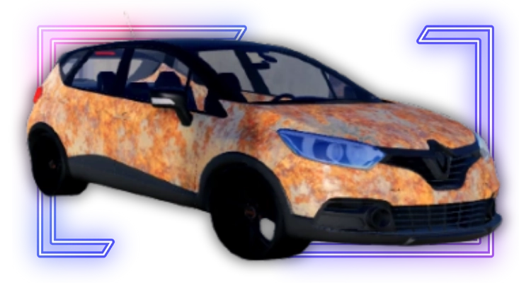 Renas Kapturado car from Fix It Up Roblox experience.