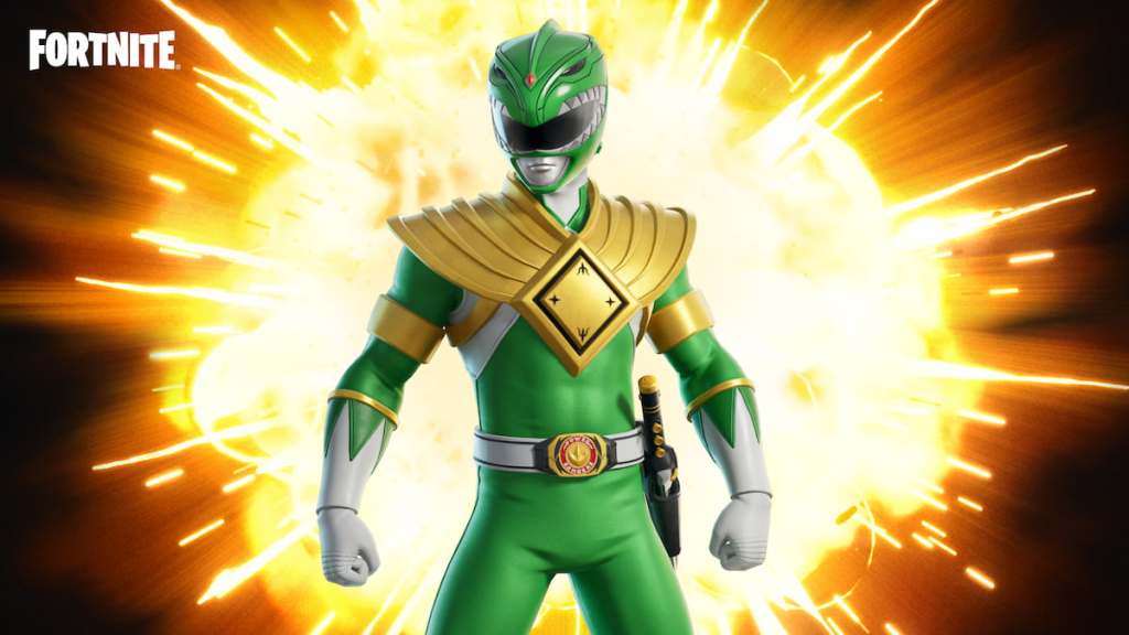 Green ranger in fortnite
