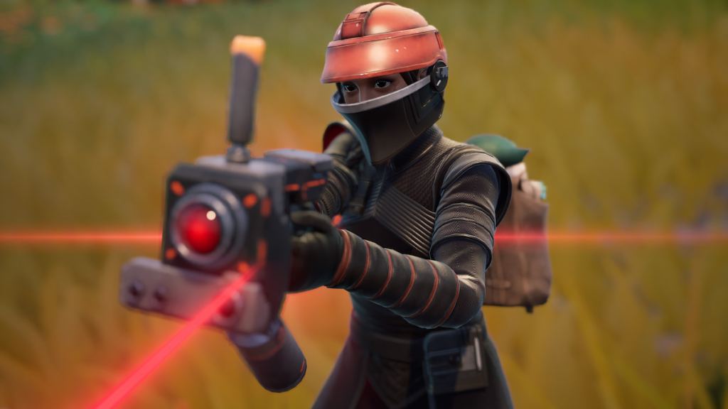 Holding a precision air strike in fortnite