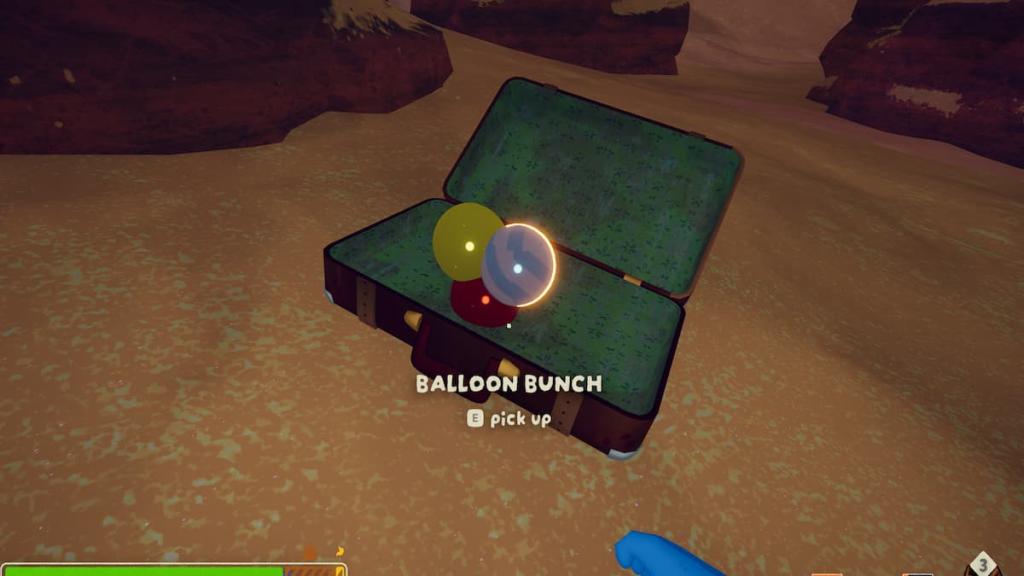 Bunch of balloons in PEAK