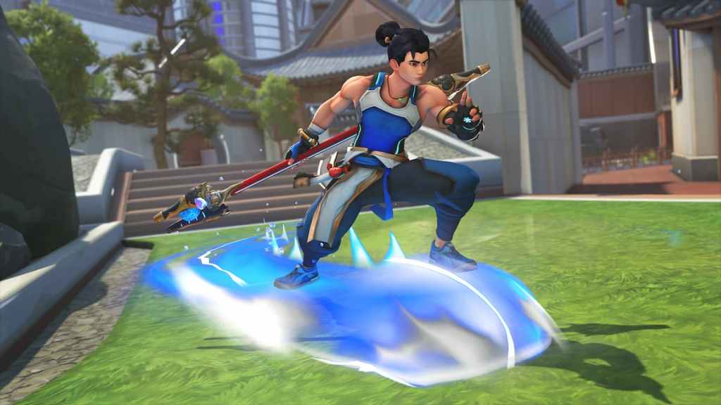 OW2 Wuyang surfing on his own wave