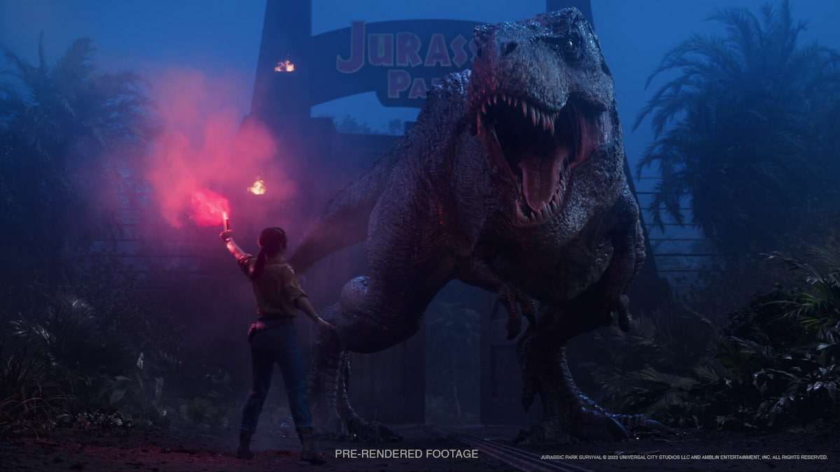 Jurassic Park Survival Maya vs. T-Rex