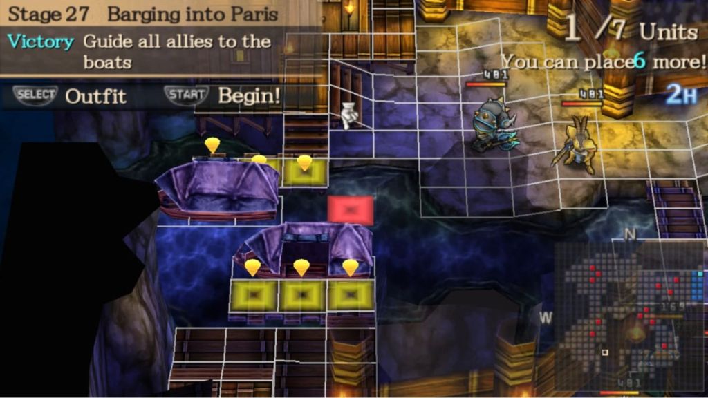 Jeanne d'Arc screenshot showing two bots at the end of the Barge into Paris map.