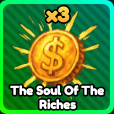 The Soul of The Riches from Anime Rangers X Roblox experience.
