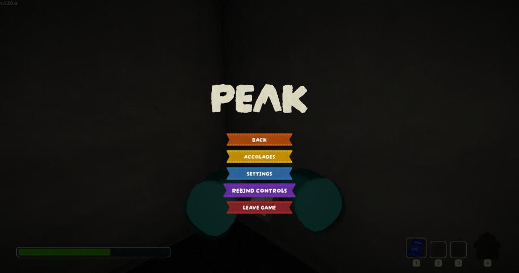PEAK controls rebind options