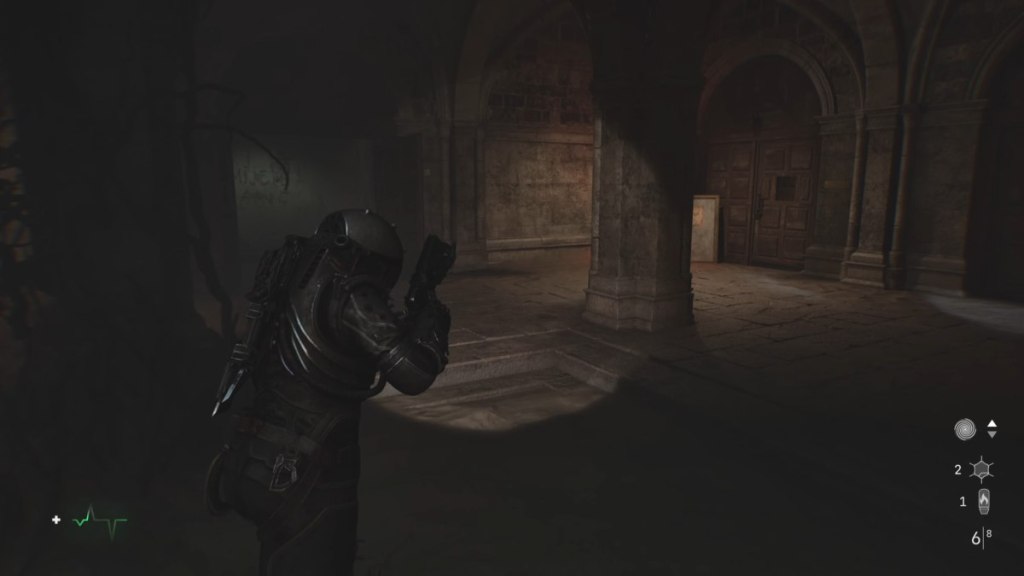 Running towards the Father's Office for the Bell Tower Key