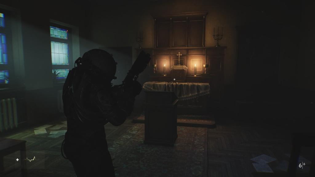 Unity Hospital safe room altar