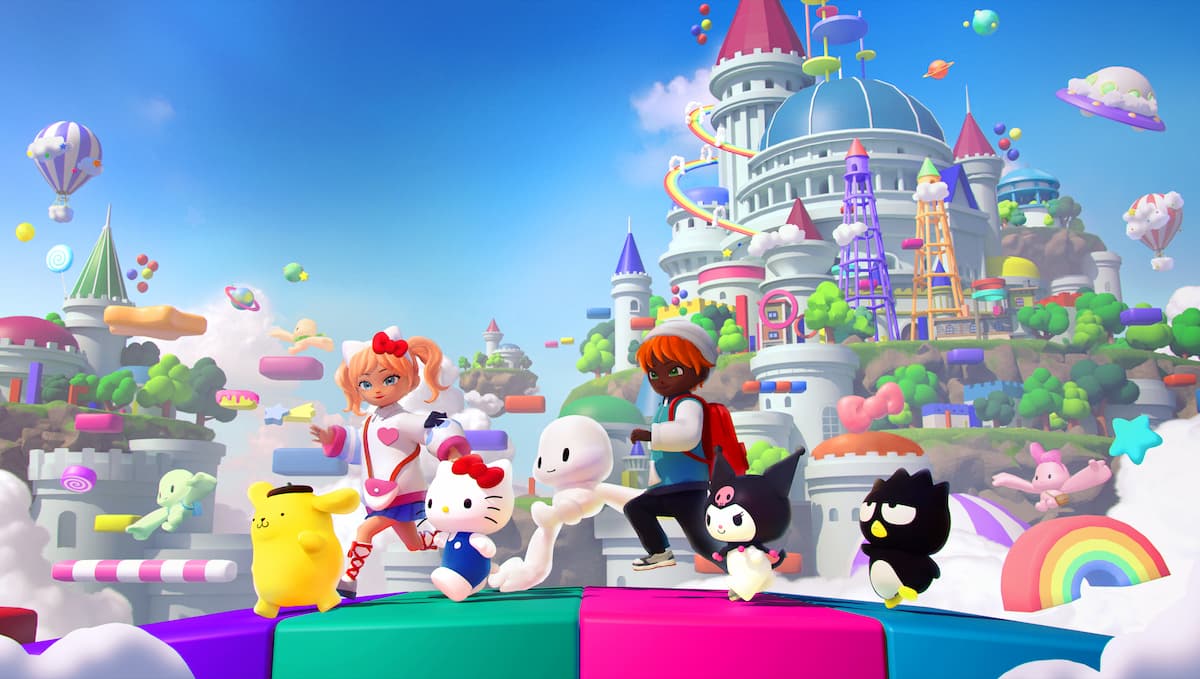 Hello Kitty Skyland textless art