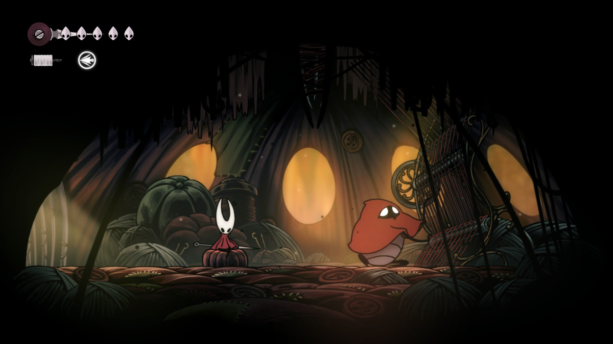 The Seamtress from Hollow Knight: Silksong