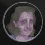 Nervous lady icon in No, I'm not a Human