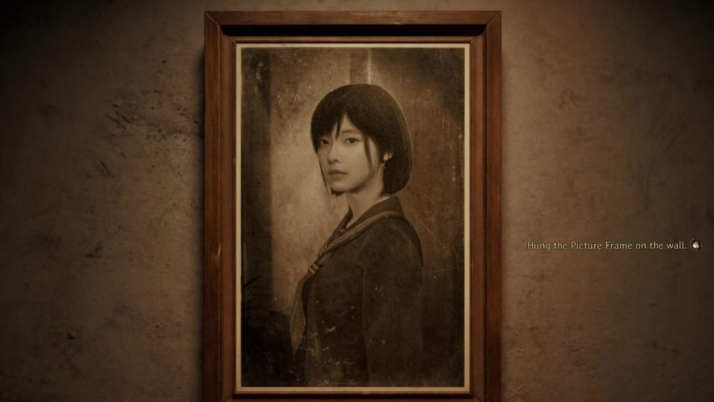 Hinako's sepia photograph