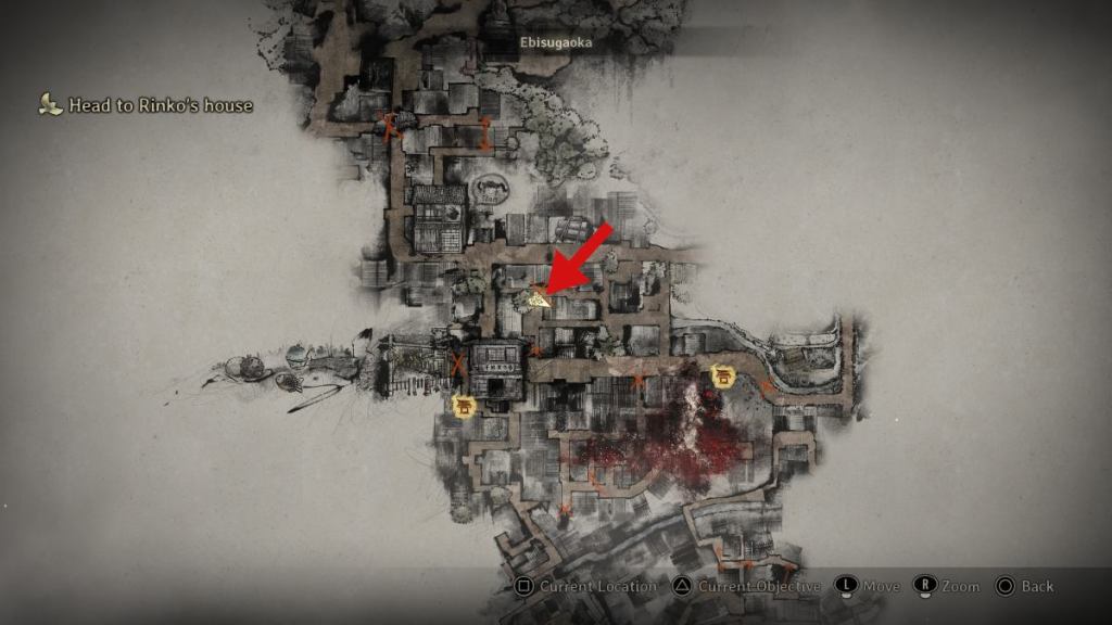 UFO Poster 3 location in the alley next to the General Store