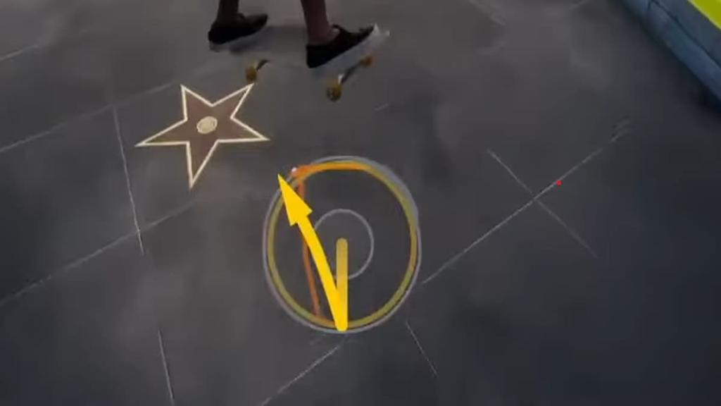 RS movement for Triple Flick trick in Skate