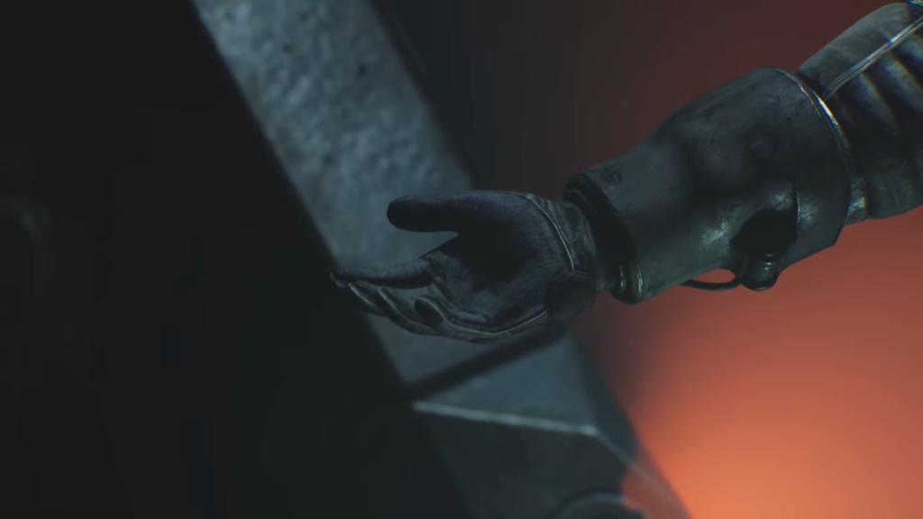 ND-3576 hand reaching out into the Traveler awakening pod