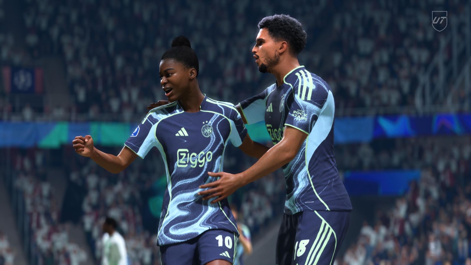 Players celebrating in FC 26