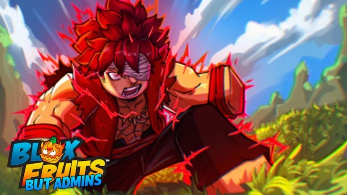 Blox Fruits But Admins promo art