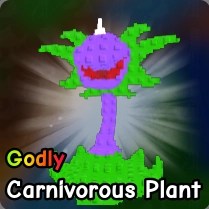 Carnivorous plant from Plants vs Zombies Roblox experience.