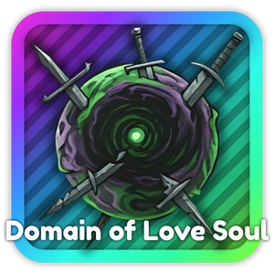 Domain of Love Soul from Anime Rangers X Roblox experience.