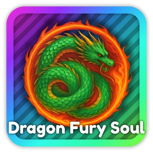Dragon Fury Soul from Anime Rangers X Roblox experience.