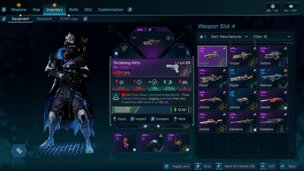 Borderlands 4 Throbbing Kitty